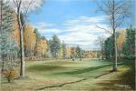 Lansdowne Golf Course - watercolour